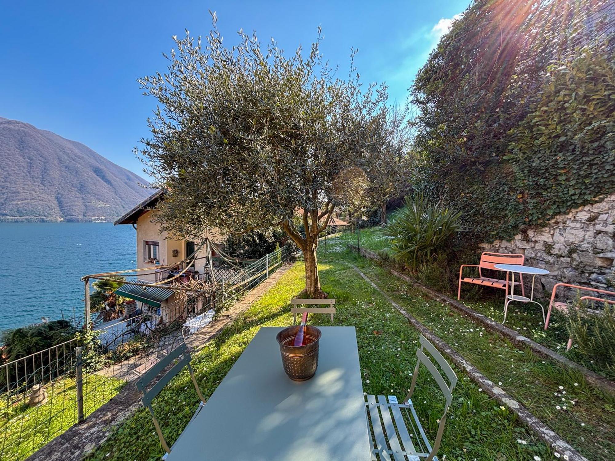 Villa Peroni Argegno - View House Exteriör bild